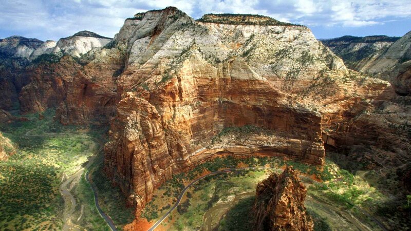 Zion National Park canyon view