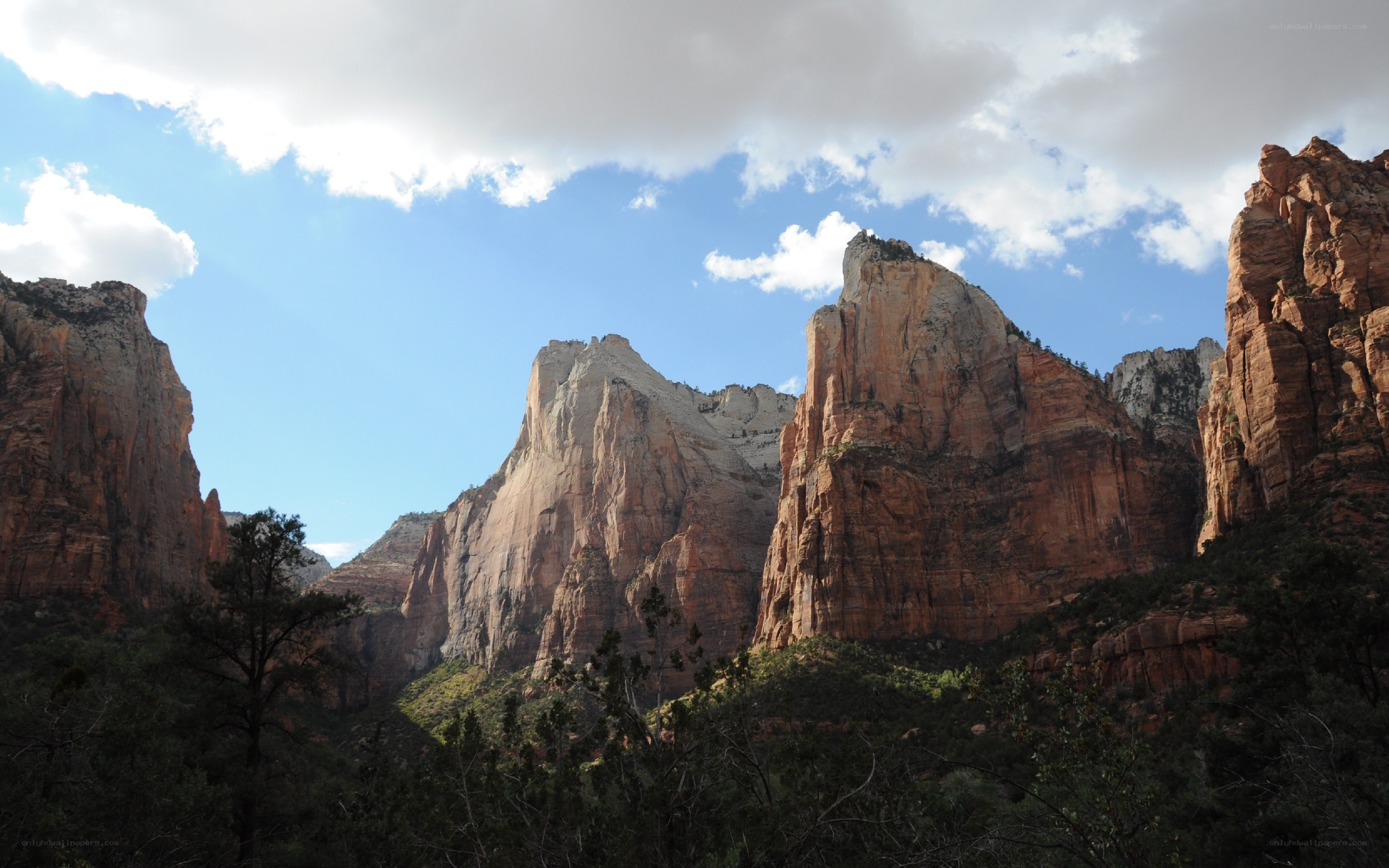 Zion National Park cliffs