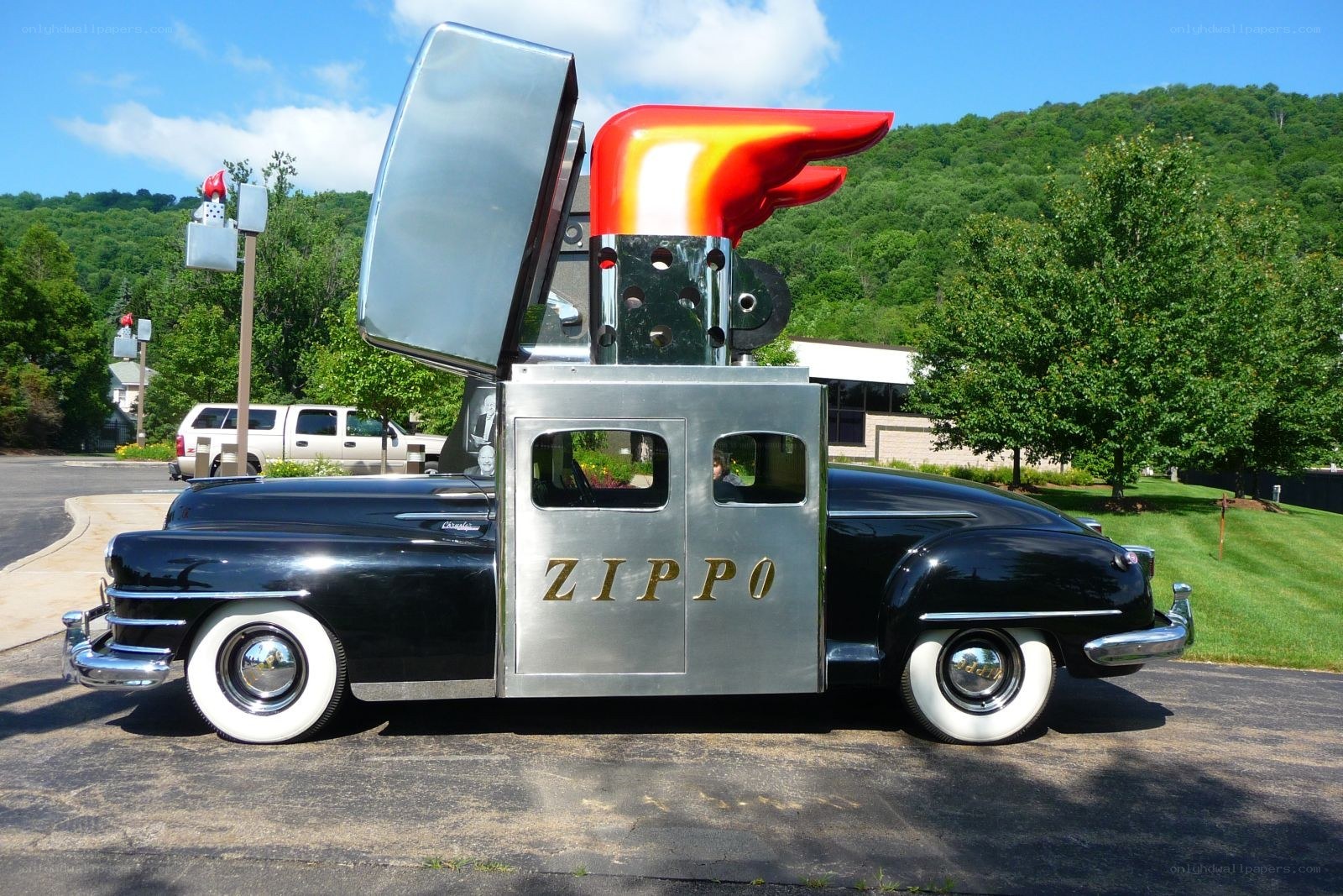 Zippo Lighter Car Sculpture