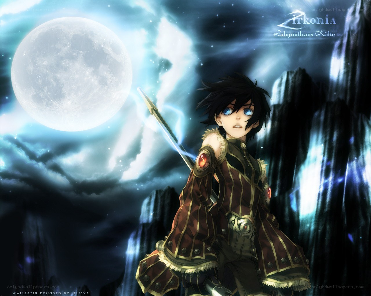 Zirconia character wallpaper