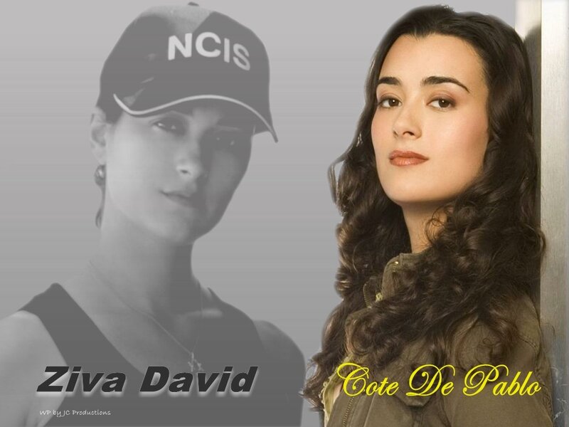 Ziva David and Cote de Pablo