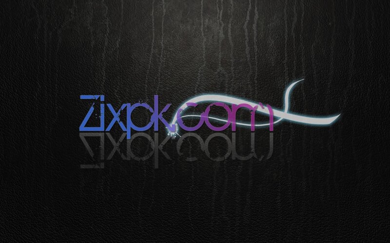 Zixpk.com logo on leather