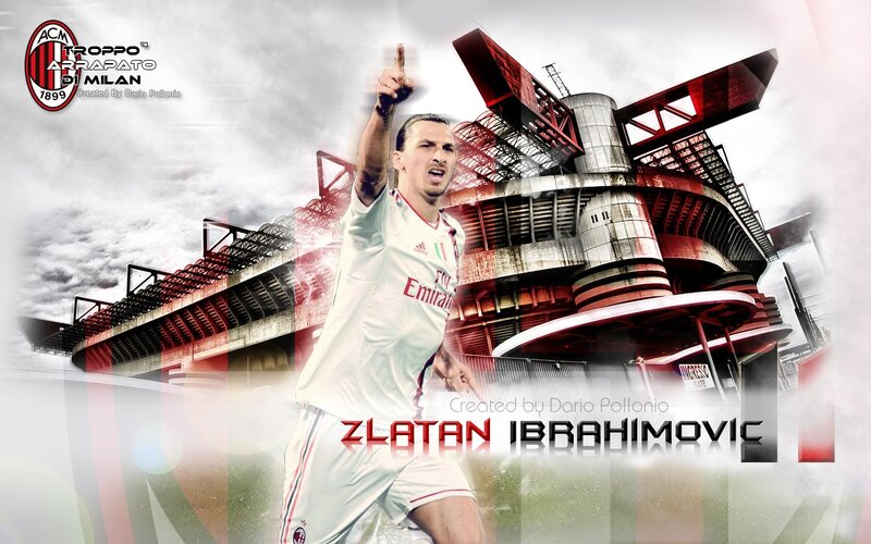 Zlatan Ibrahimovic AC Milan