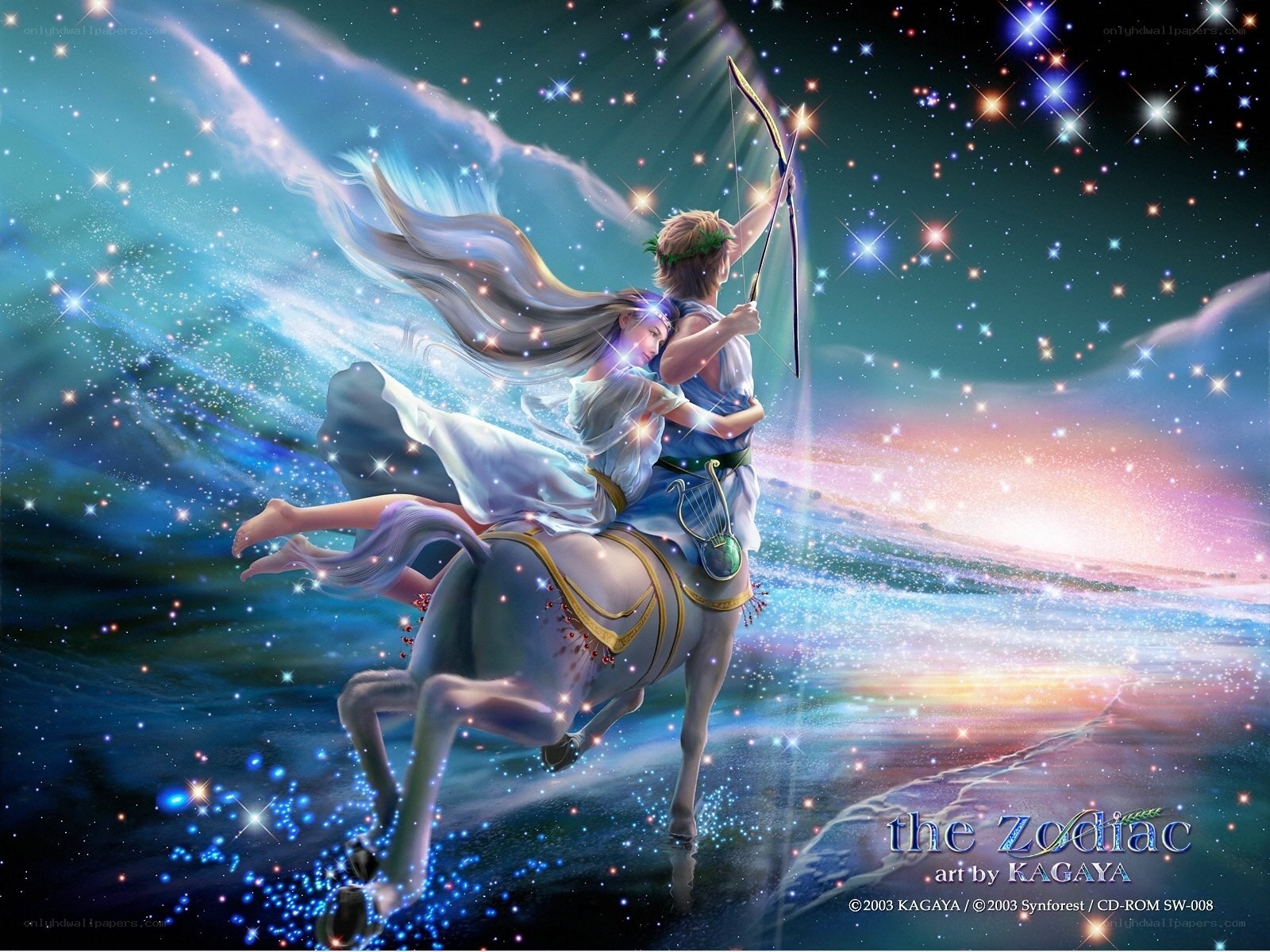 Zodiac Archer on a Starry Journey