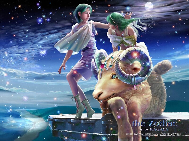Zodiac Aries artwork