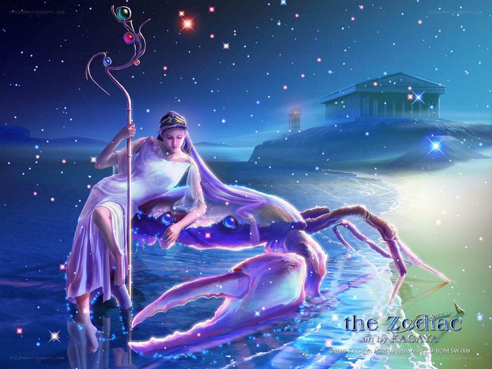 Zodiac Cancer Artwork