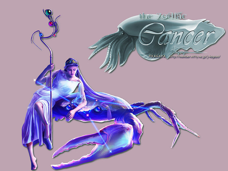 Zodiac Cancer illustration