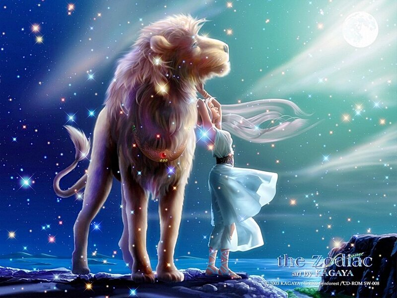 Zodiac Leo artwork