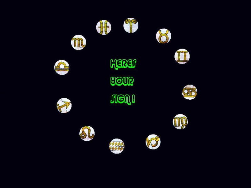 zodiac signs circle