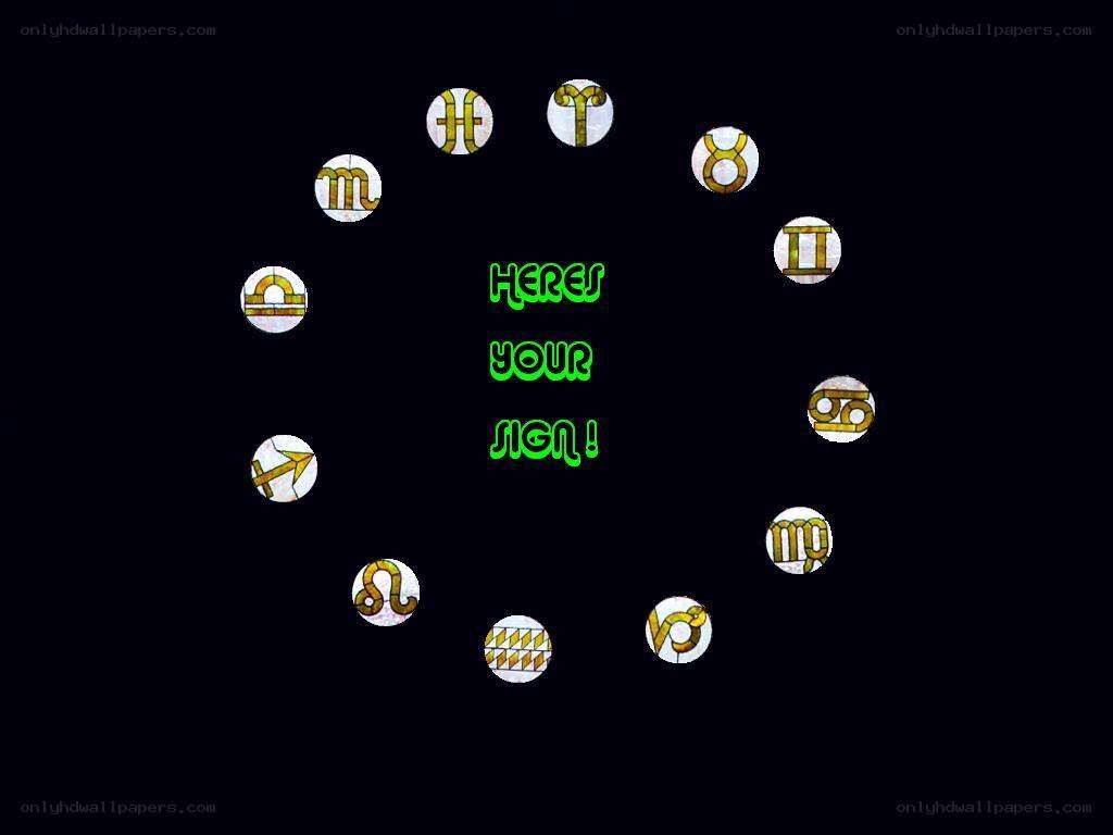 zodiac signs circle