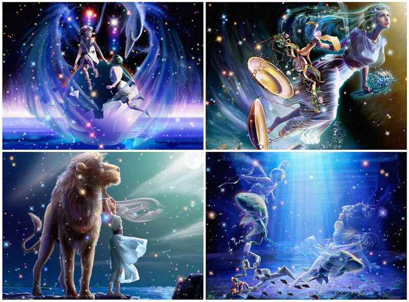 Zodiac Signs in Fantasy Art