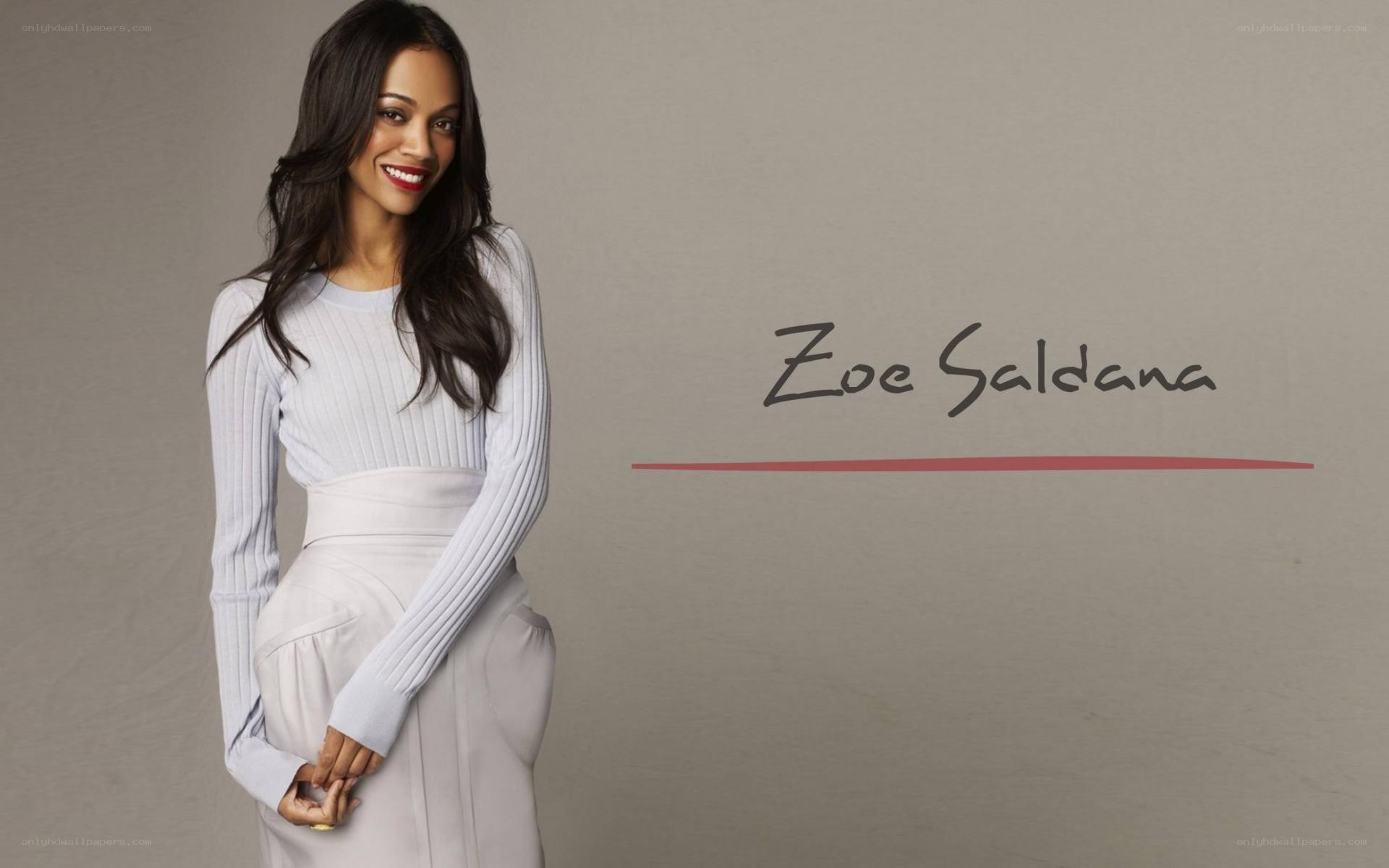 Zoe Saldana portrait
