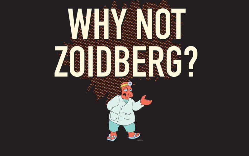 Zoidberg Character — Black, Humorous