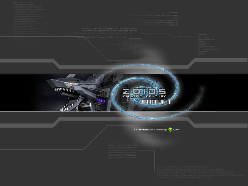 Zoids Chaotic Century title screen