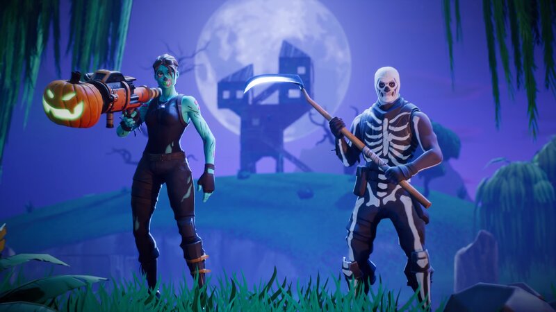 Zombie and Skeleton Characters