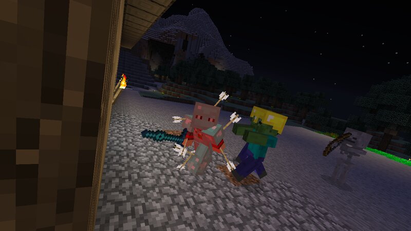 Zombie and Skeleton Mobs