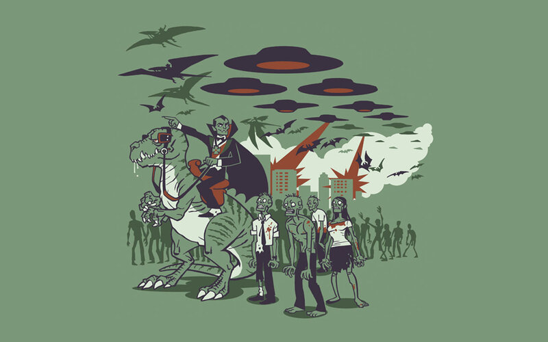 zombie apocalypse illustration