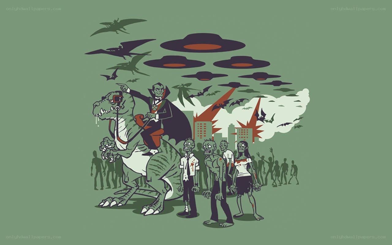 zombie apocalypse illustration