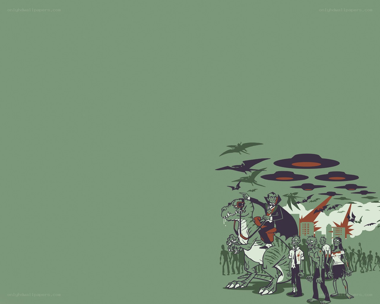 zombie apocalypse illustration