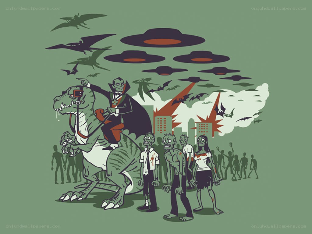 zombie apocalypse illustration