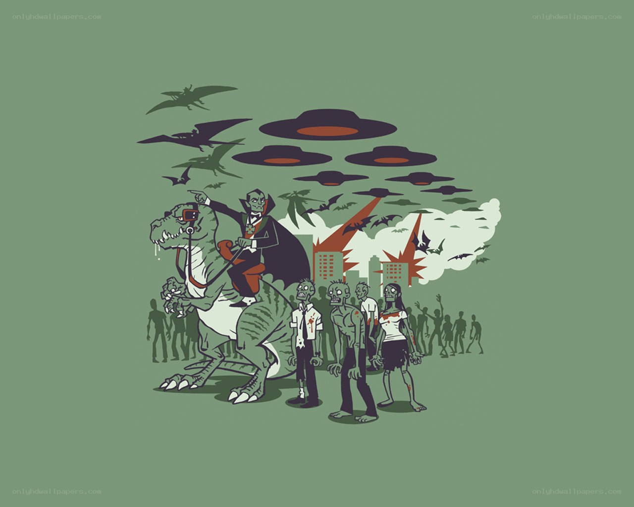 zombie apocalypse illustration