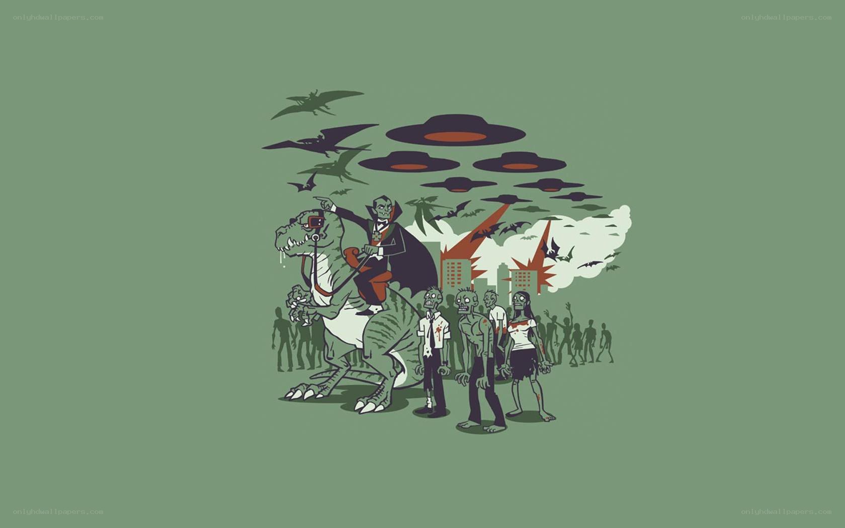 zombie apocalypse illustration