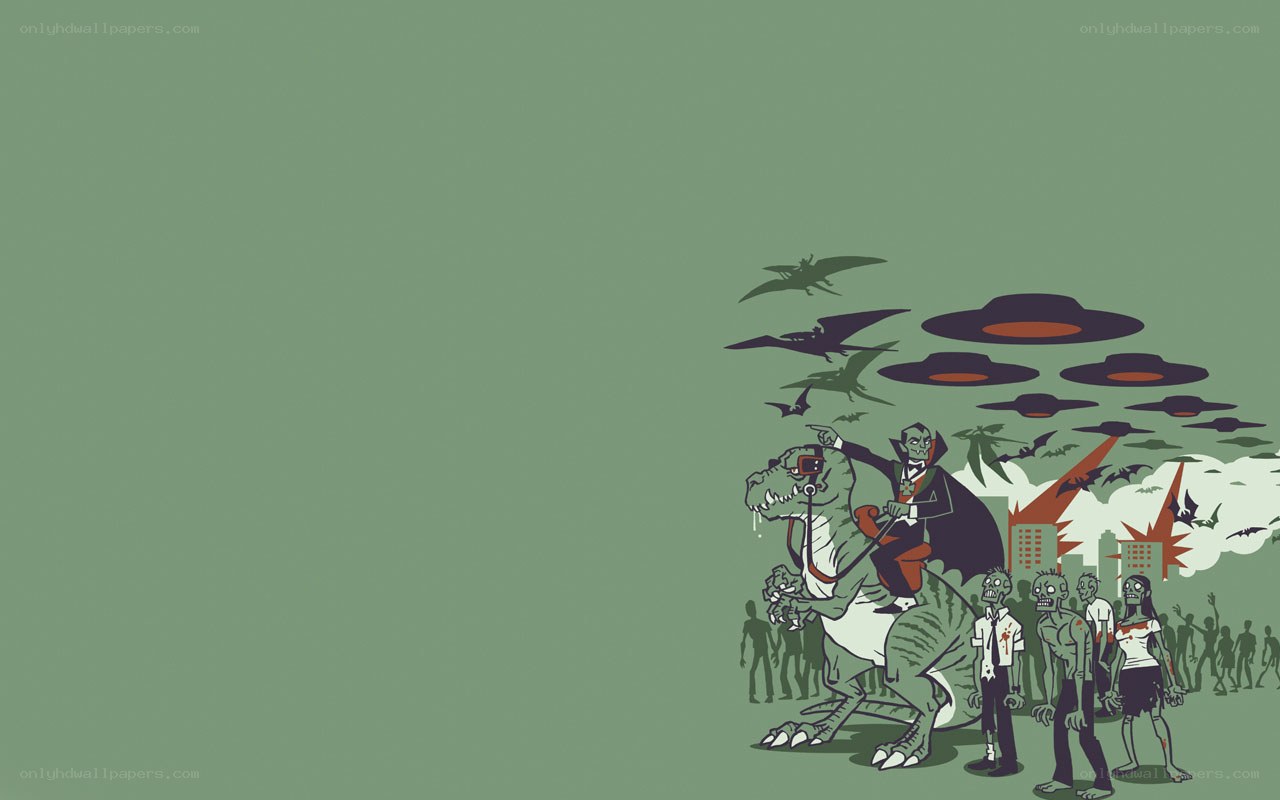 zombie apocalypse illustration