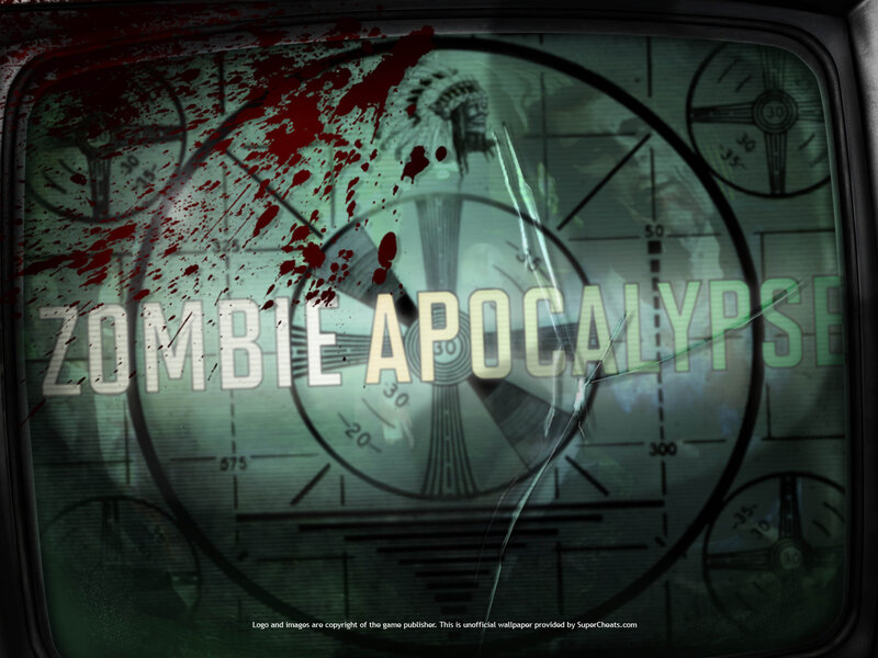 Zombie Apocalypse Poster — Green