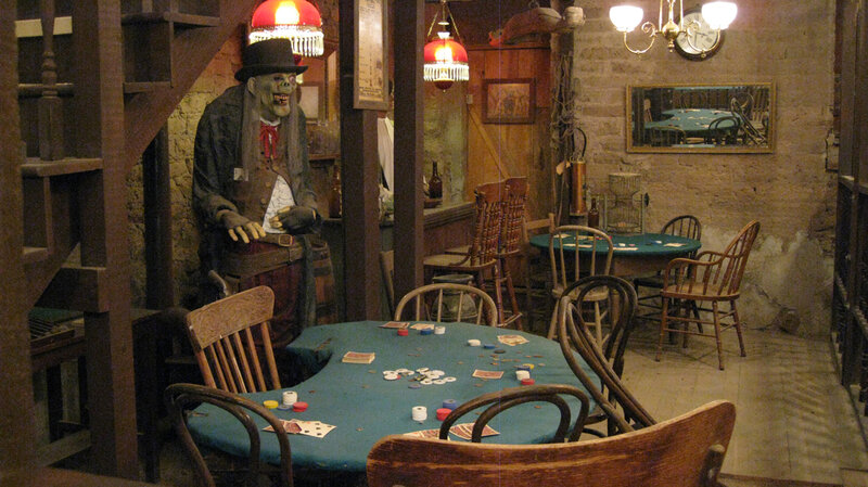 Zombie at a Poker Table