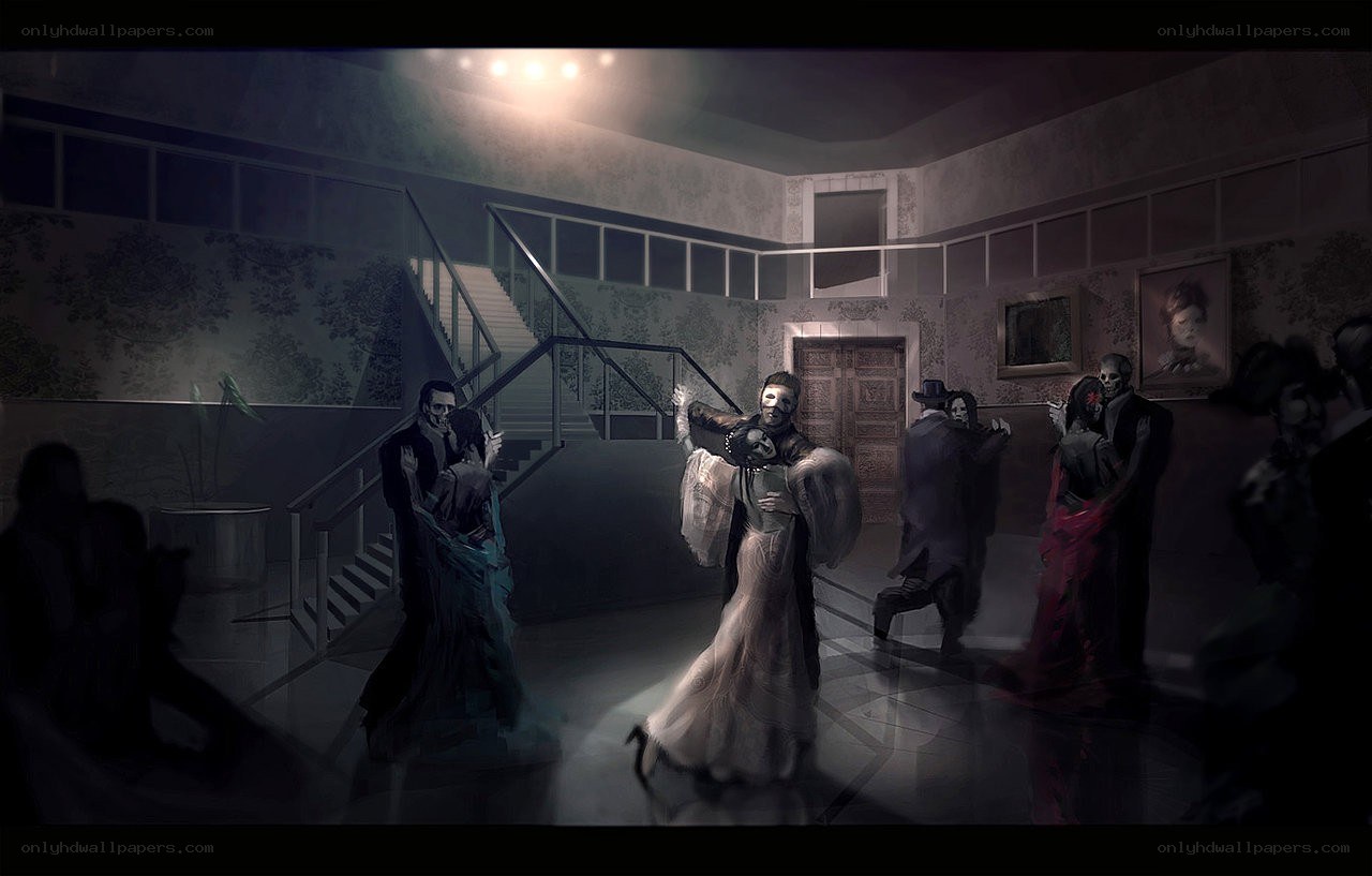 Zombie ballroom dance