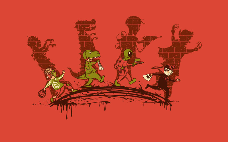 zombie cartoon characters