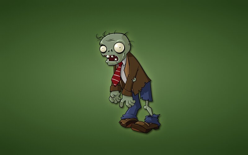 Zombie Character — Green, Creepy