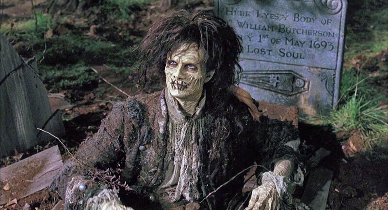 Zombie Character in Graveyard