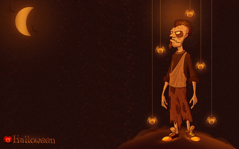 Zombie Character Standing
