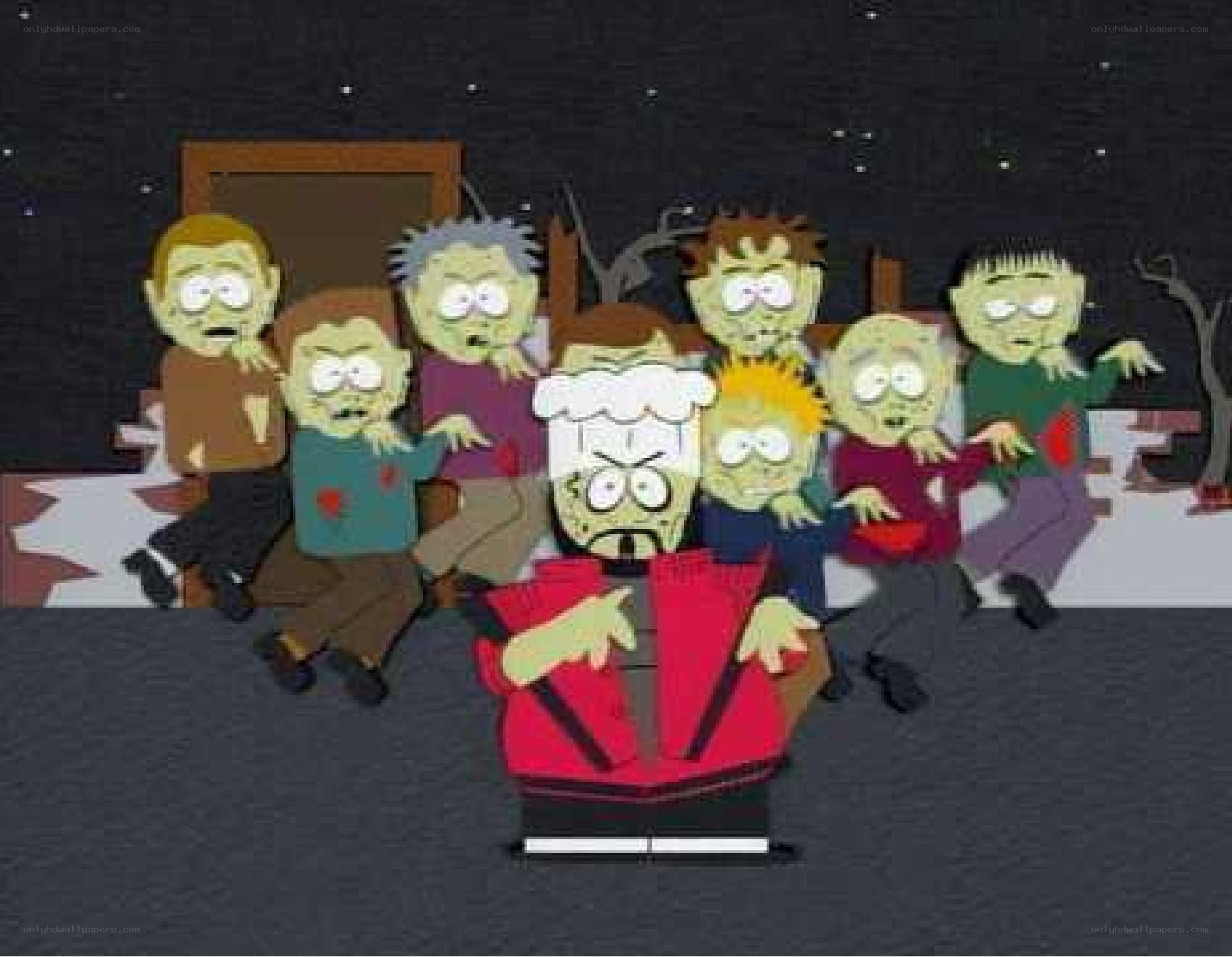 Zombie characters in South Park