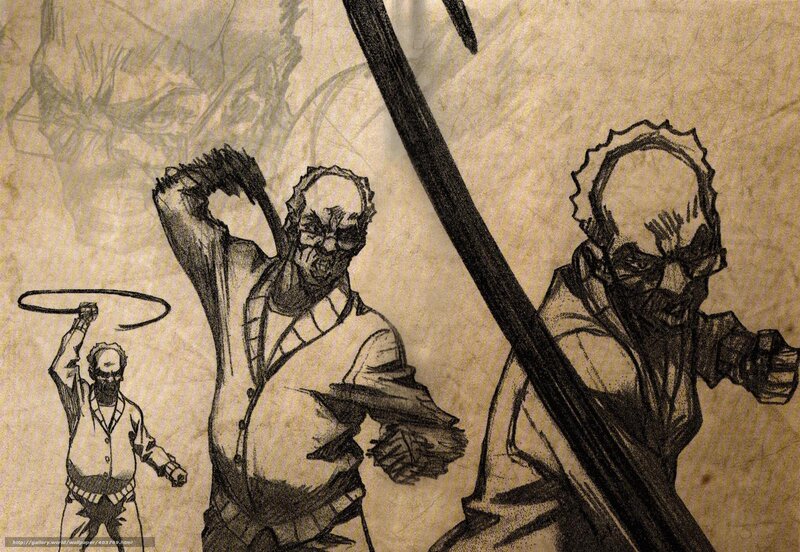 Zombie combat sketch