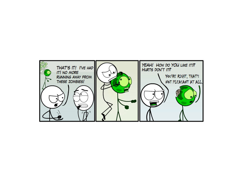 Zombie Comic Strip