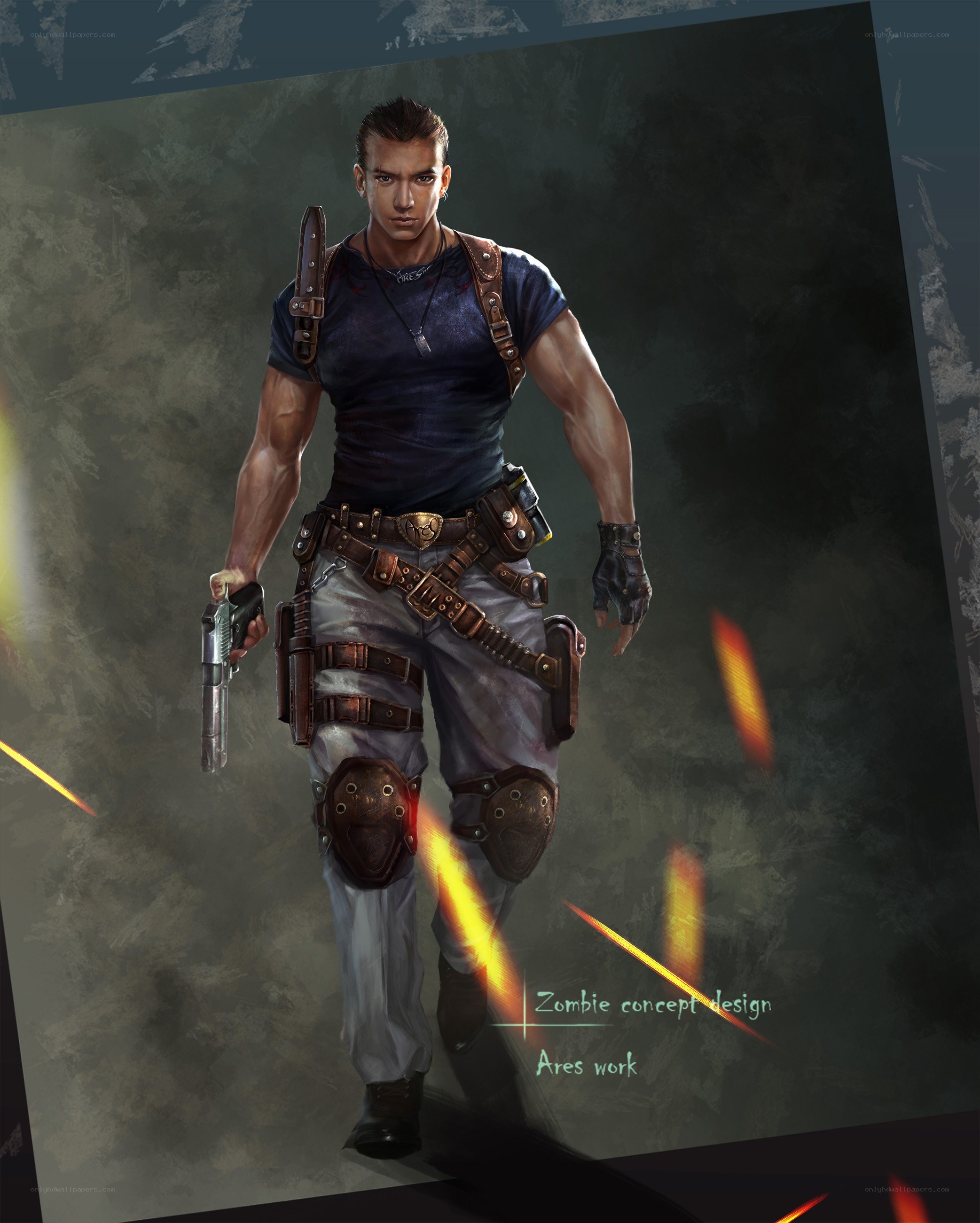 zombie concept character design