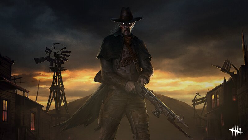 Zombie Cowboy with Rifle