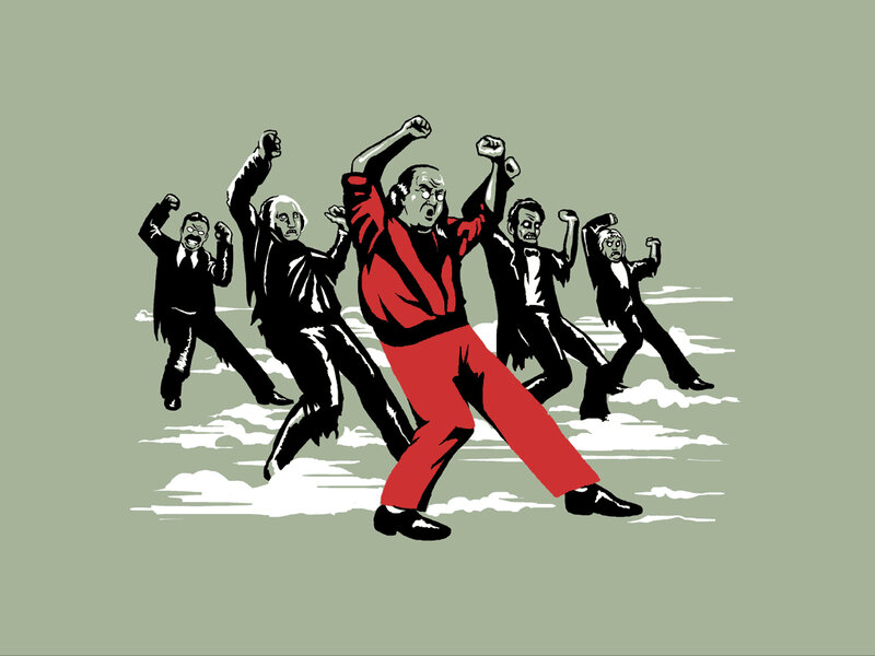 Zombie dance party