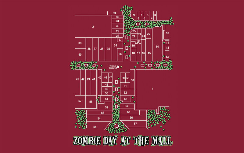 Zombie Day at the Mall