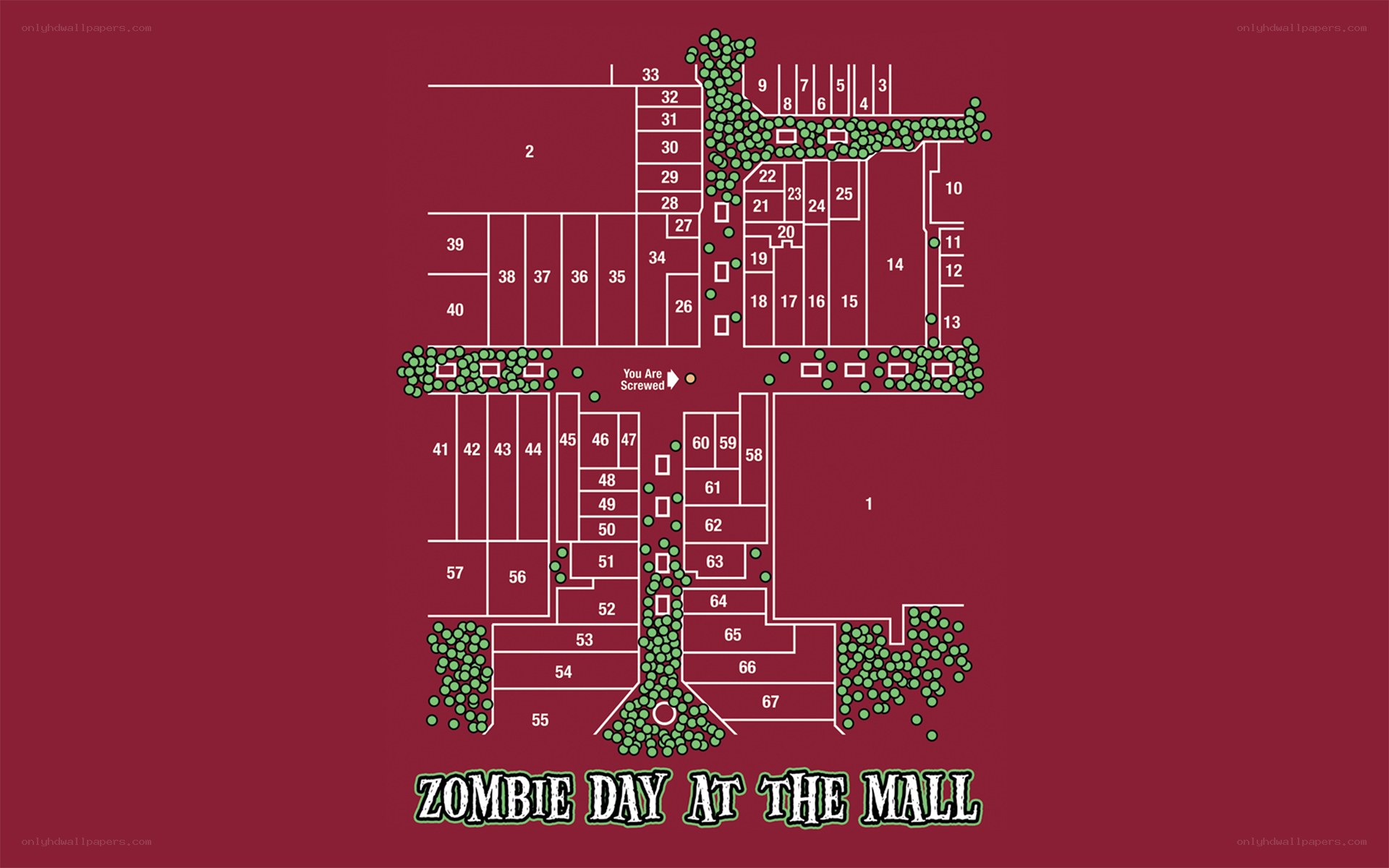 Zombie Day at the Mall