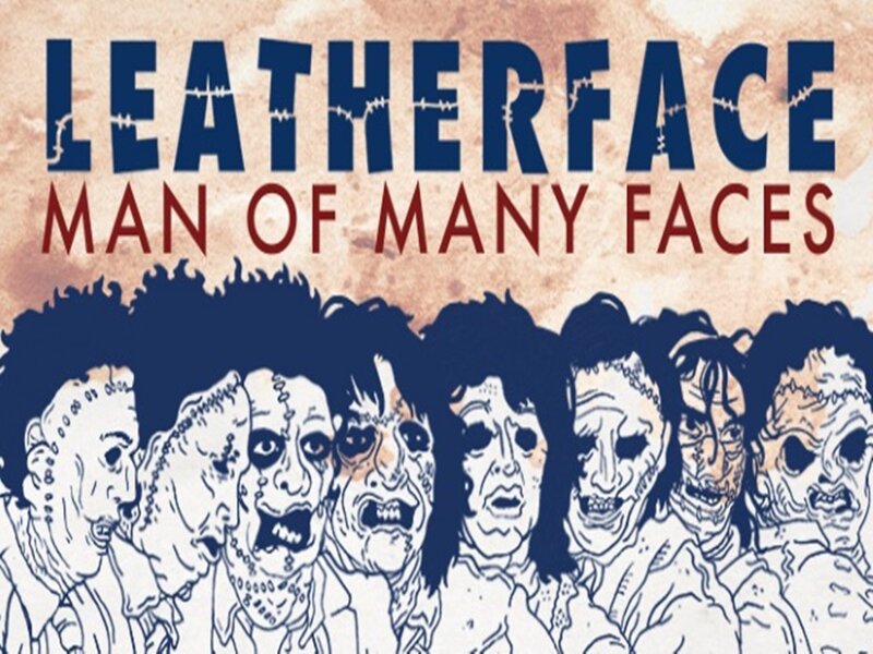 Zombie Faces in Row — Blue