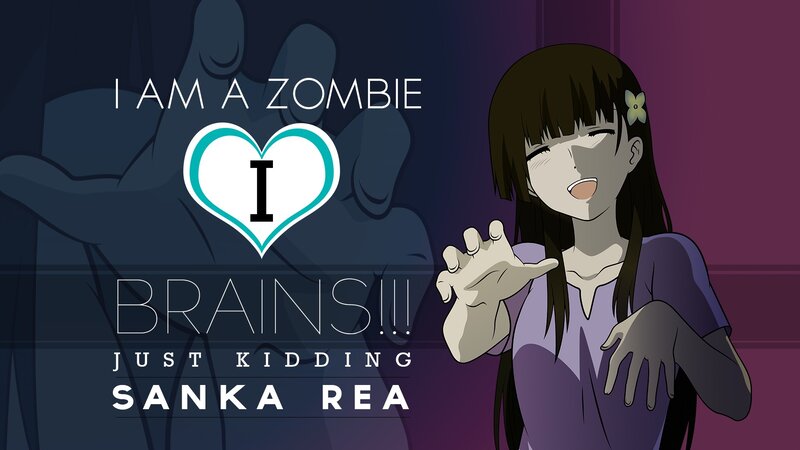 Zombie Girl Character