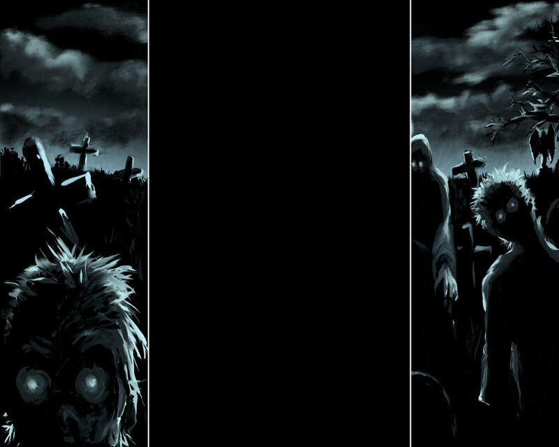 zombie graveyard scene