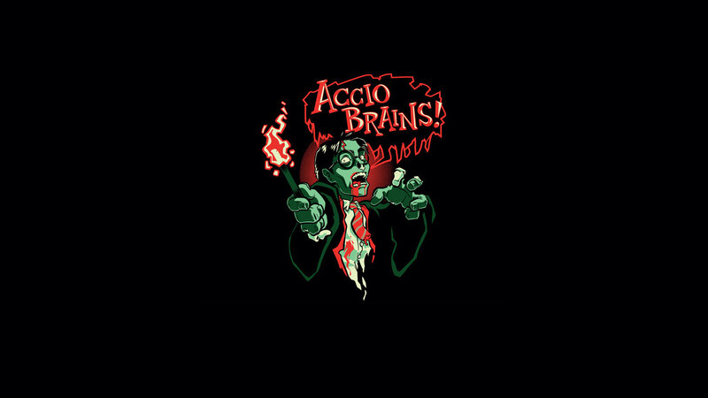 zombie holding torch