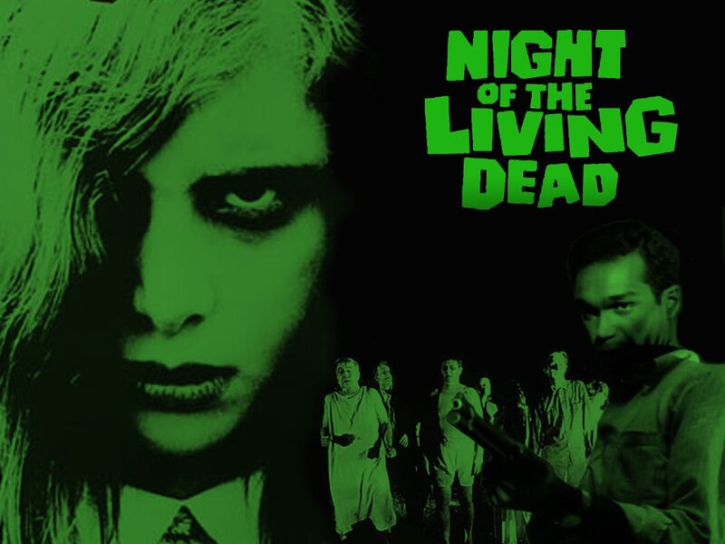 Zombie Horde Attacking — Green, Dark, Tense