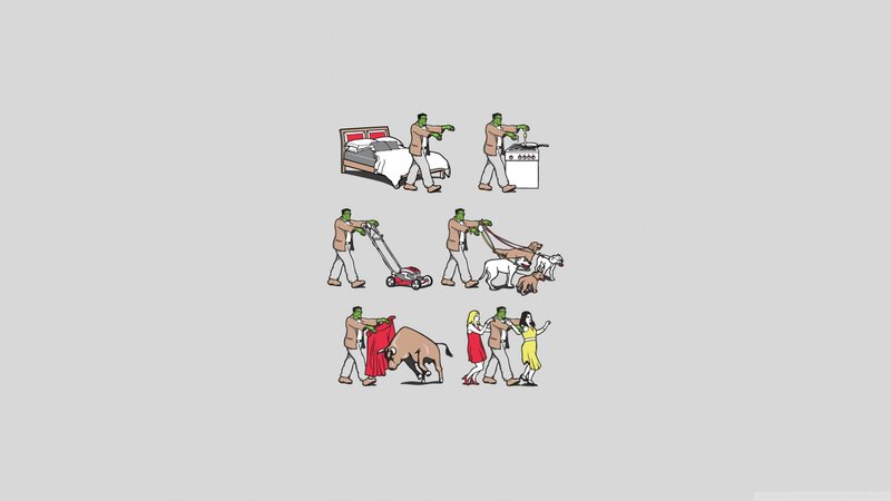 Zombie household chores