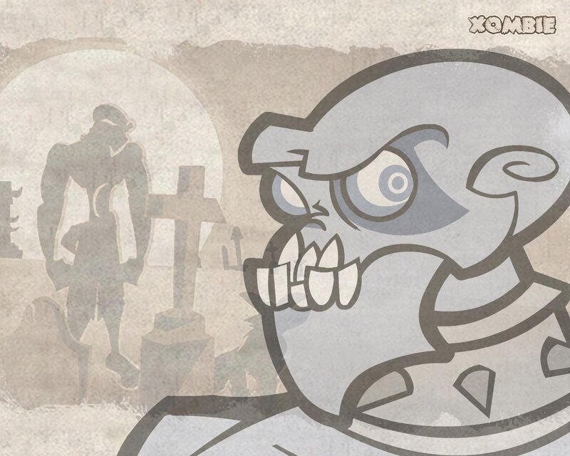 zombie in a graveyard