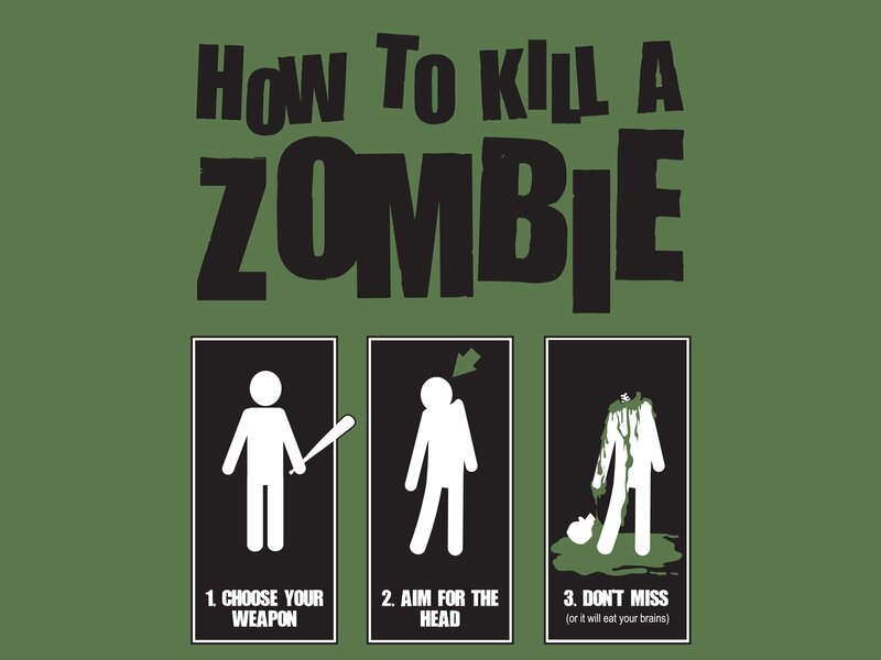 Zombie Killing Guide — Humorous